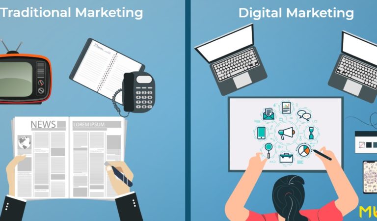 Difference between Digital Marketing and Traditional Marketing