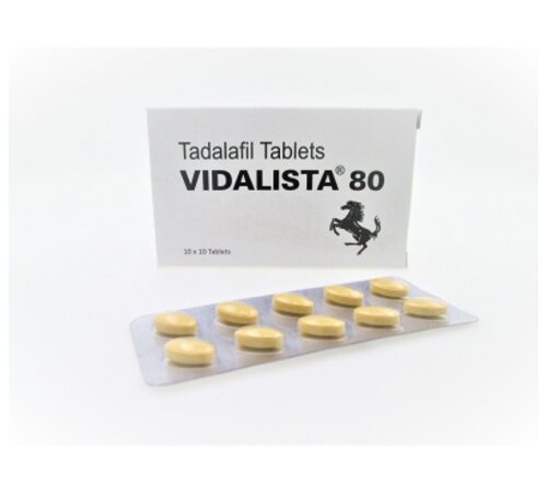 Buy Vidalista 80 A Specialized ED Solution