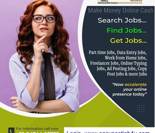 Earn from your home by doing data entry Job. ​
