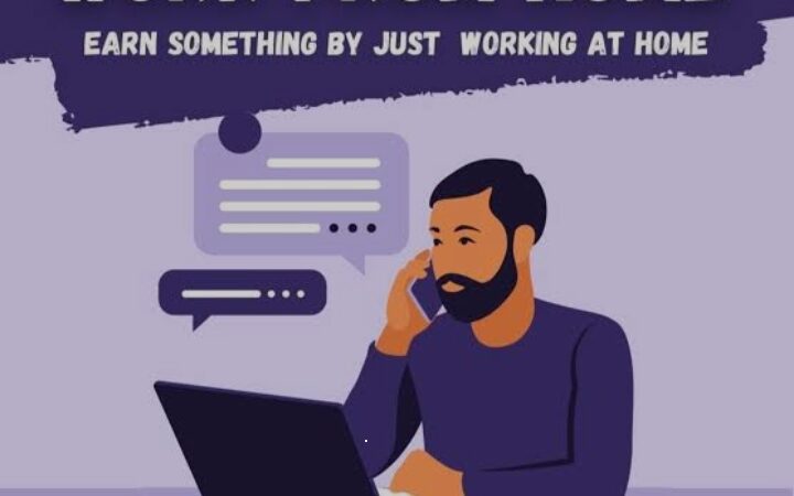 Earn by working at home