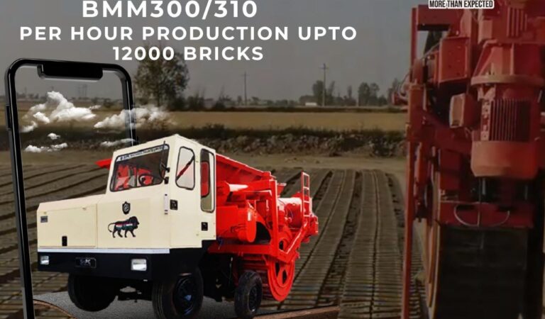Fully automatic mobile brick making machines