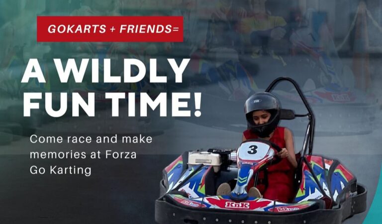 Forza Go Karting, a wildly fun time