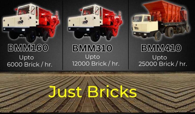 Produce bricks anywhere, anytime and in any quantity